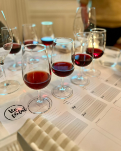 vin med denlert, vinprovning