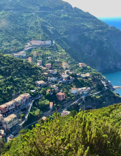 vin med denlert, vinresa, Cinque terra