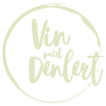 Ljusgrön Logga för "vin med denlert"