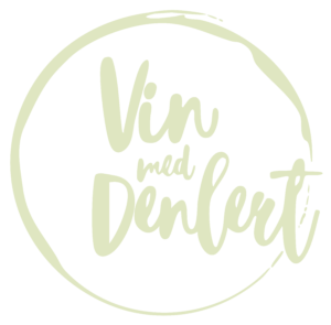 Ljusgrön Logga för "vin med denlert"